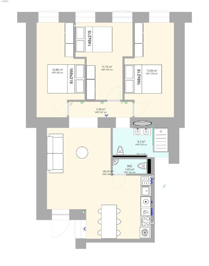 Tilia Luxury Apartment - 3 Bedrooms With Ac Budapeszt Zewnętrze zdjęcie